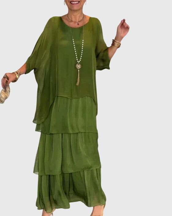 Naomi | Long and Flowing Elegant Dress