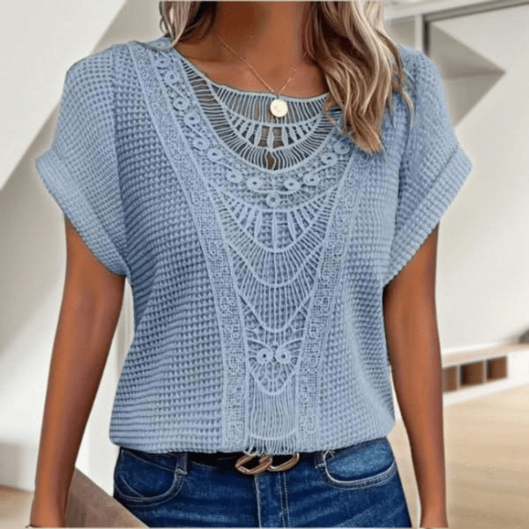 Liva™ | Elegant Ibiza-Inspired Blouse