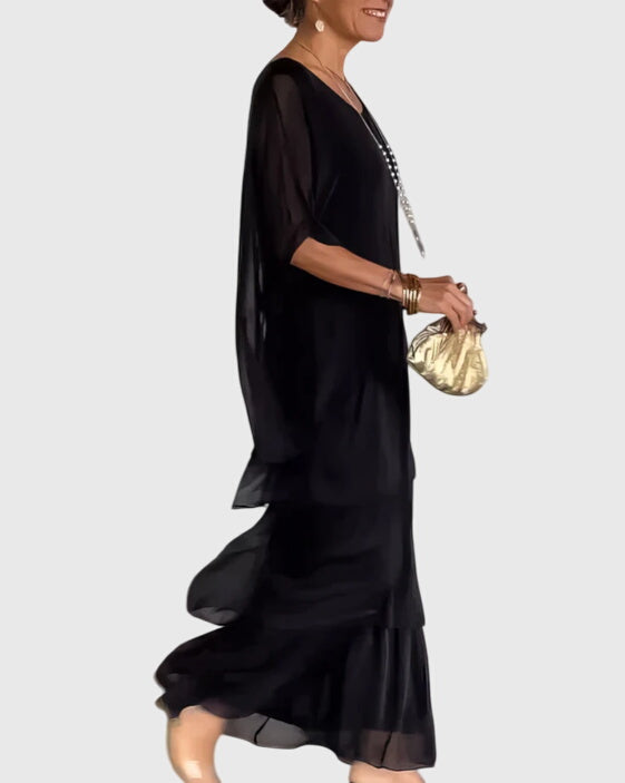 Naomi | Long and Flowing Elegant Dress