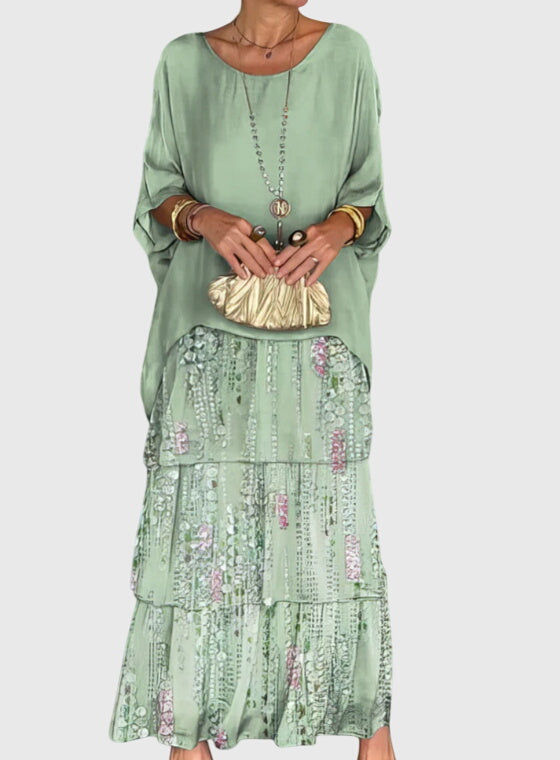 Naomi | Long and Flowing Elegant Dress