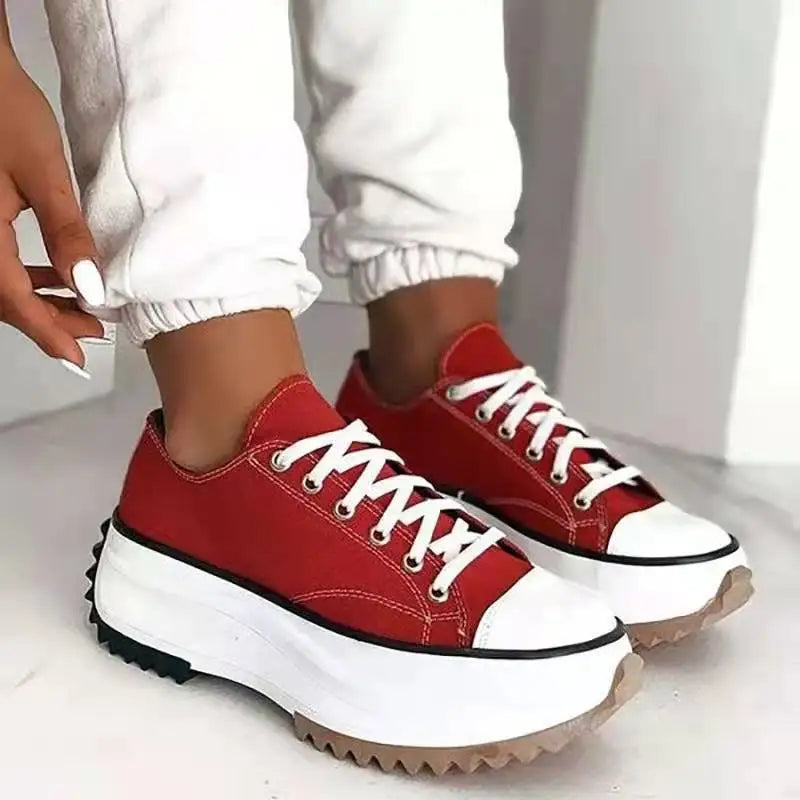 Esme™ Platform Canvas Sneaker