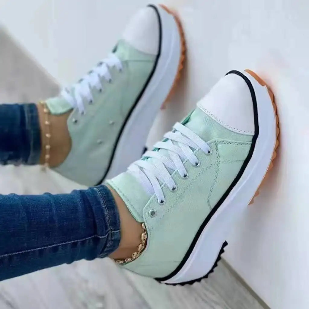 Esme™ Platform Canvas Sneaker