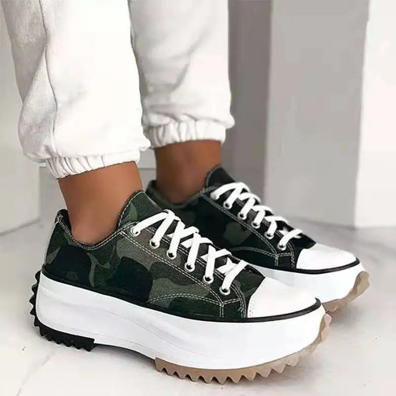 Esme™ Platform Canvas Sneaker