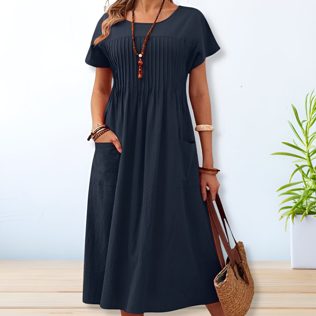 Laura | Comfortable Summer Pocket Dress