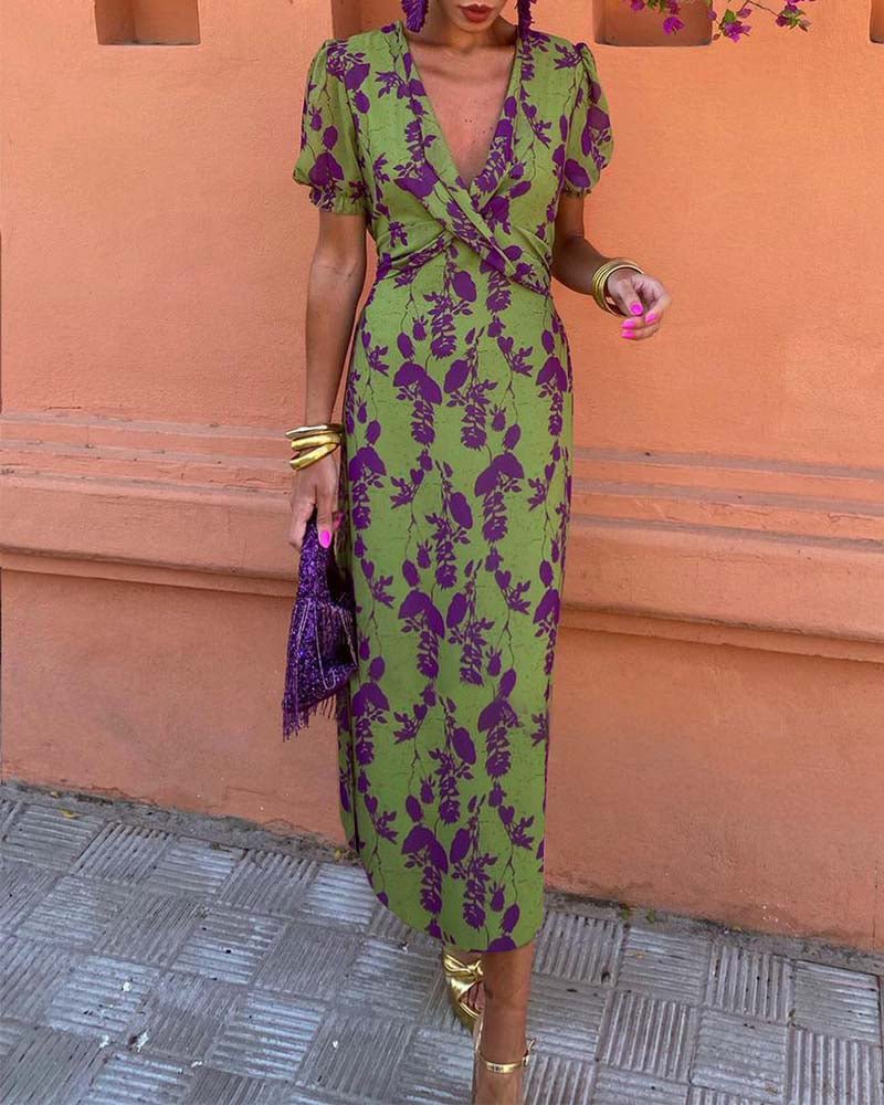 Vera™ | Elegant Floral Dress