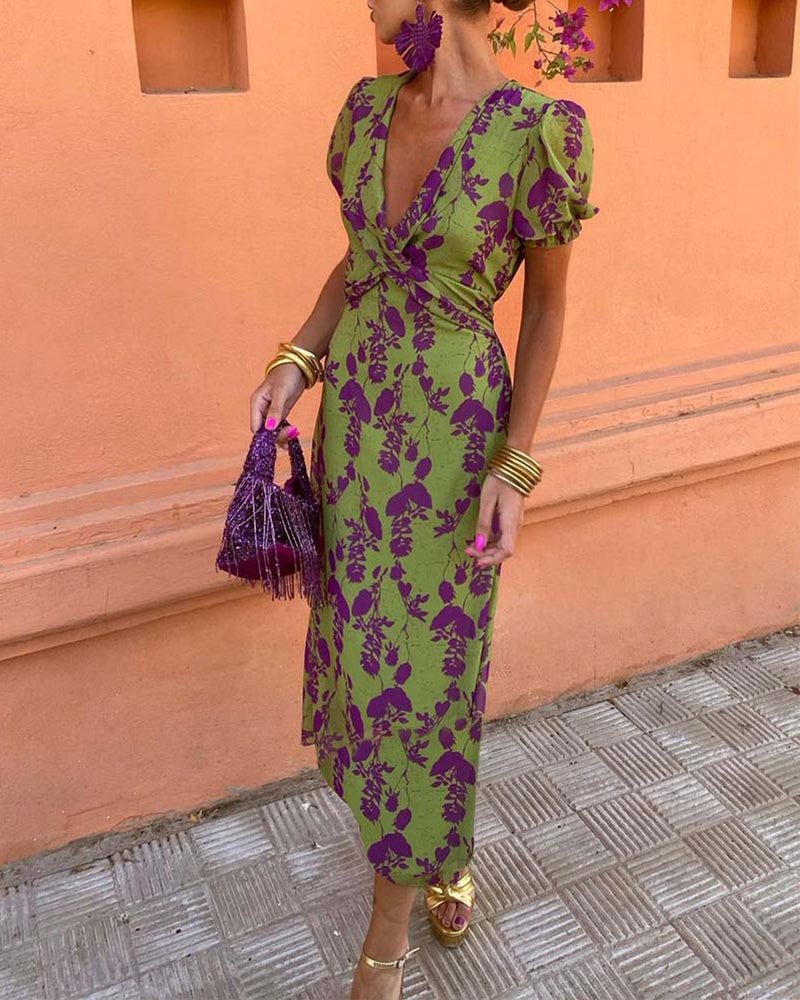 Vera™ | Elegant Floral Dress