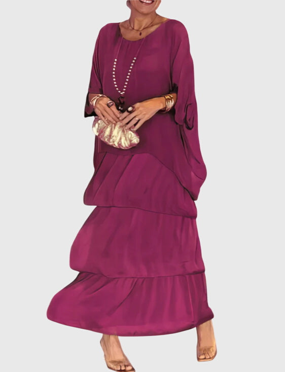 Naomi | Long and Flowing Elegant Dress