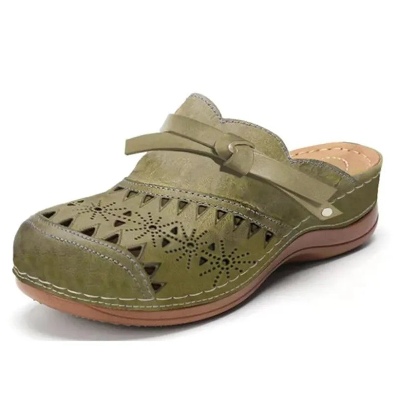 Julia| Summer Perforated Clogs – Comfortable perforated design for everyday use