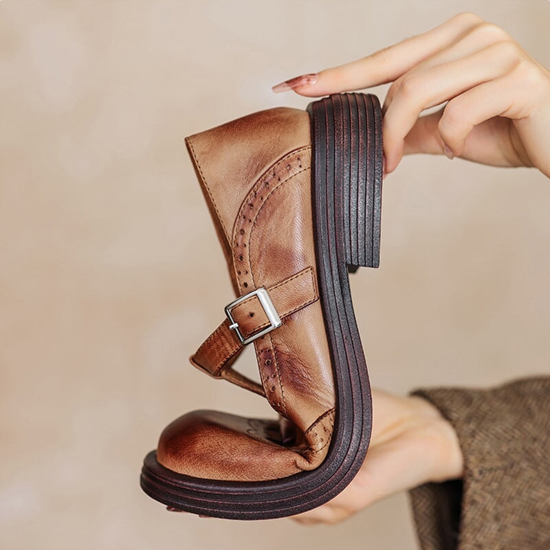 Mariana | ELEGANT MARY JANES MADE OF LEATHER
