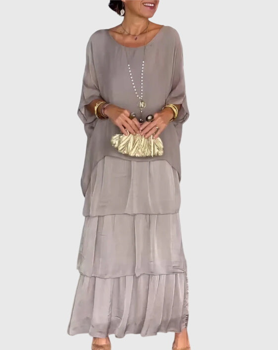 Naomi | Long and Flowing Elegant Dress