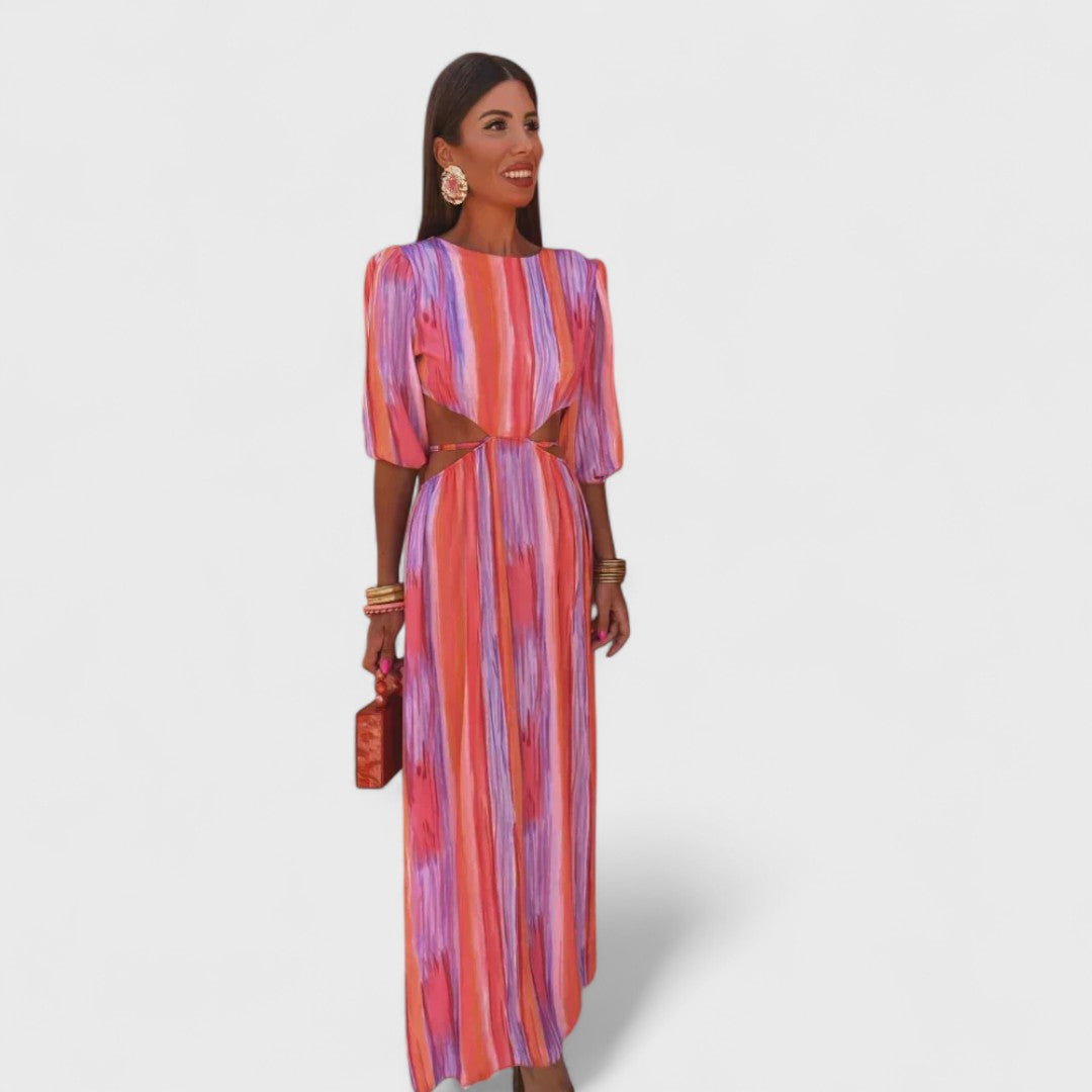 Sarah- Elegant Dress with Cut-Outs