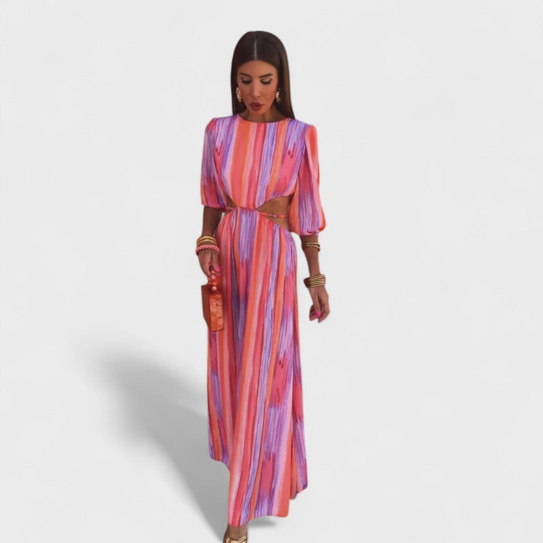 Sarah- Elegant Dress with Cut-Outs