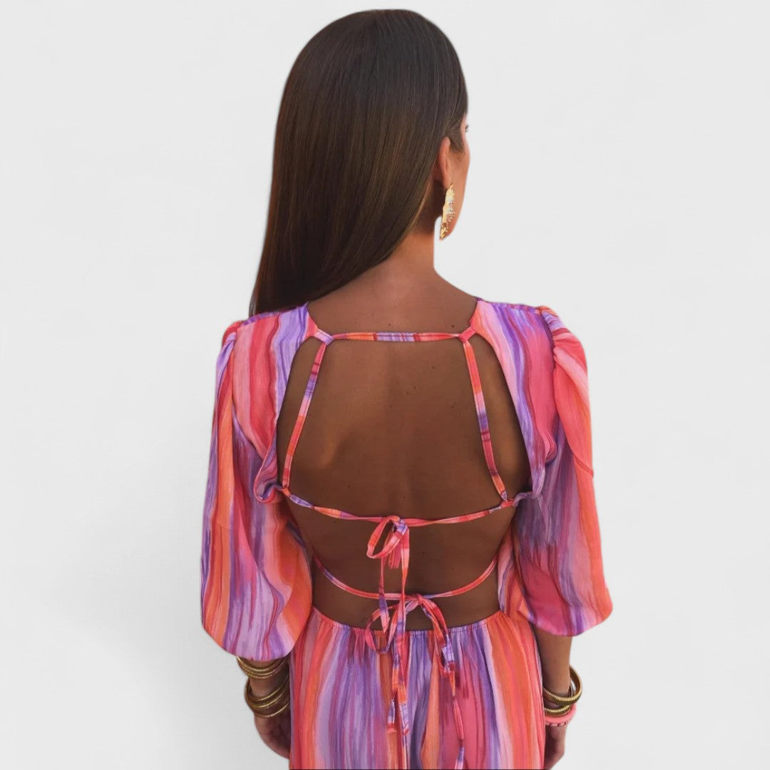 Sarah- Elegant Dress with Cut-Outs