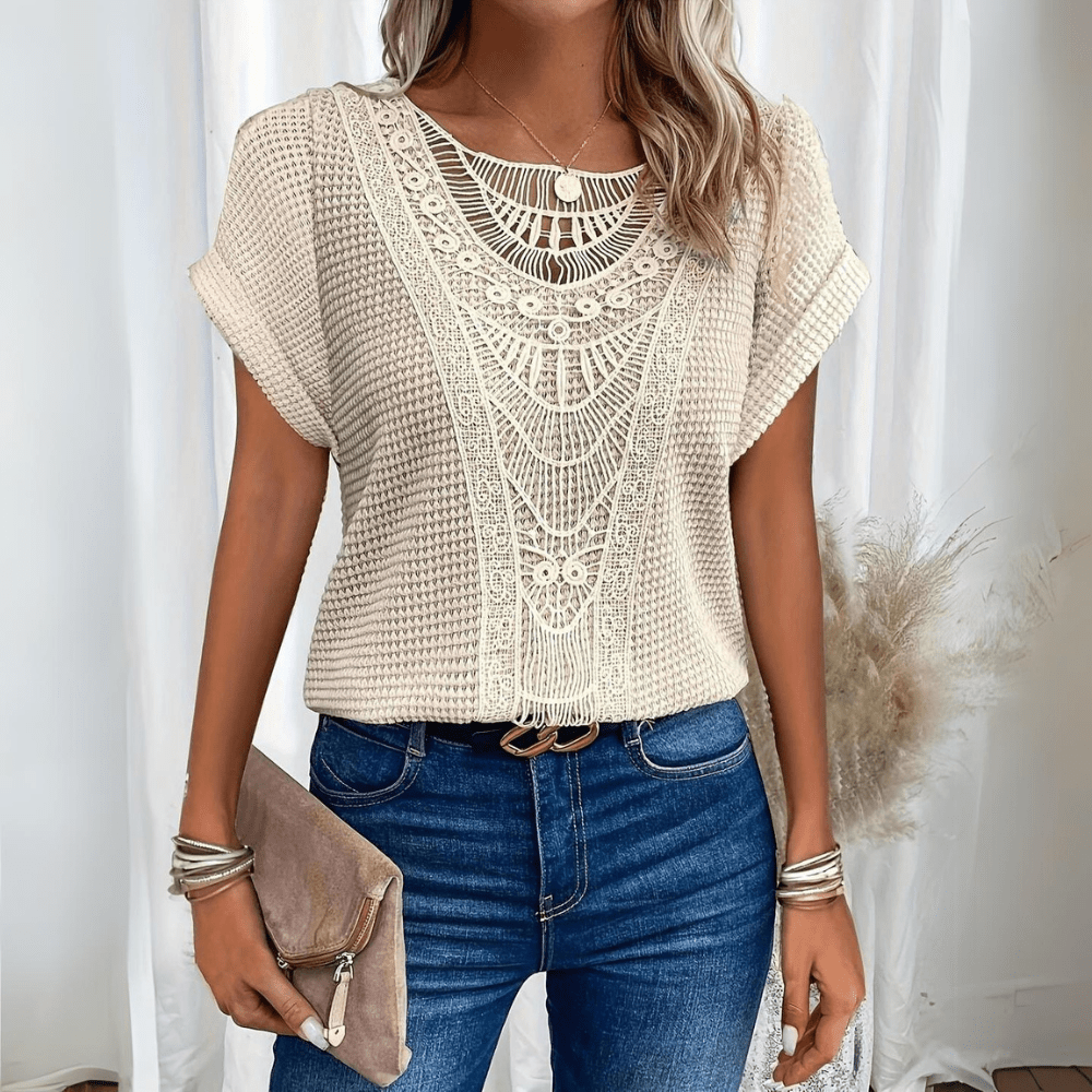 Liva™ | Elegant Ibiza-Inspired Blouse