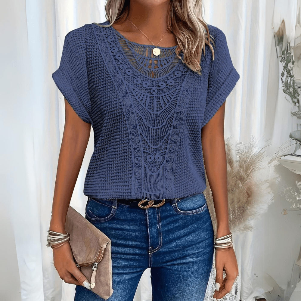 Liva™ | Elegant Ibiza-Inspired Blouse