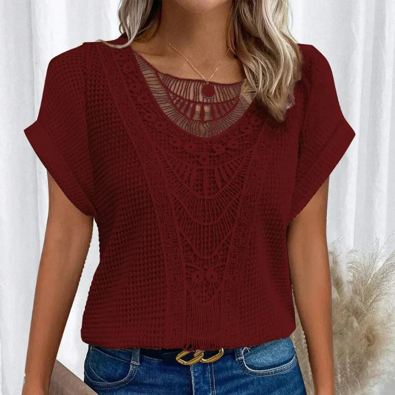 Liva™ | Elegant Ibiza-Inspired Blouse
