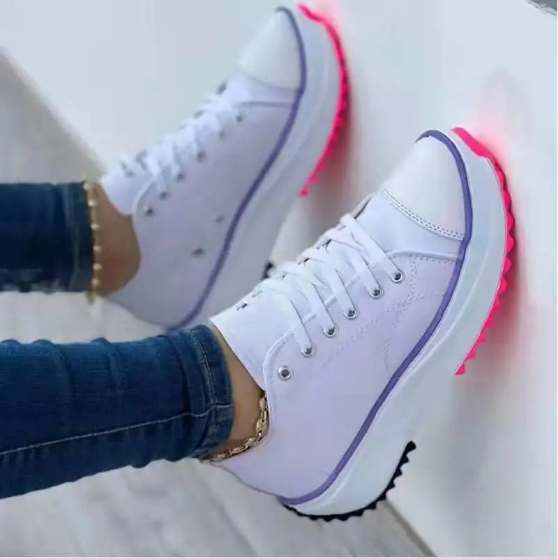 Esme™ Platform Canvas Sneaker