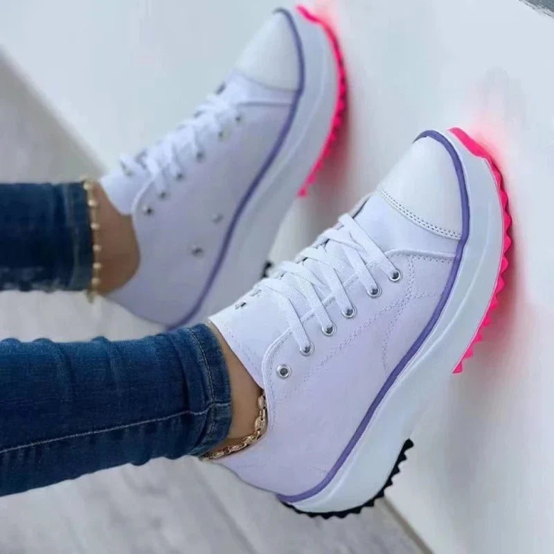 Ella™ Platform Canvas Sneakers