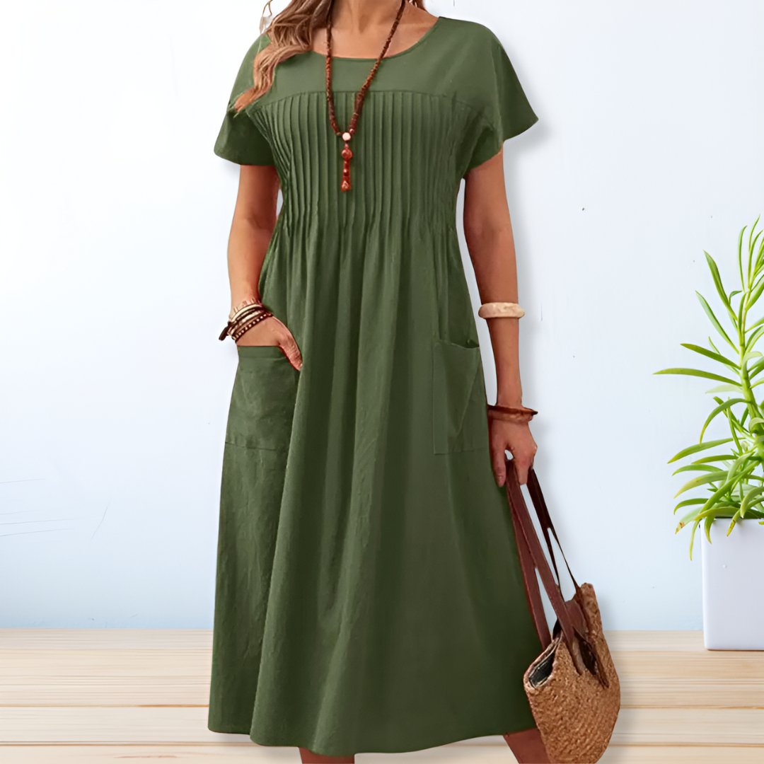 Laura | Comfortable Summer Pocket Dress