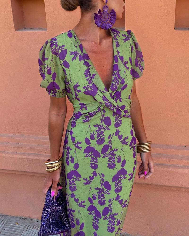 Vera™ | Elegant Floral Dress