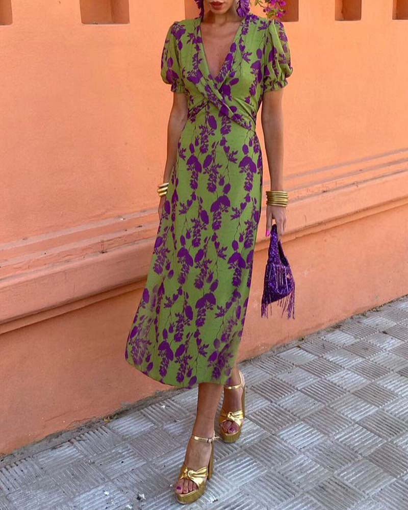 Vera™ | Elegant Floral Dress