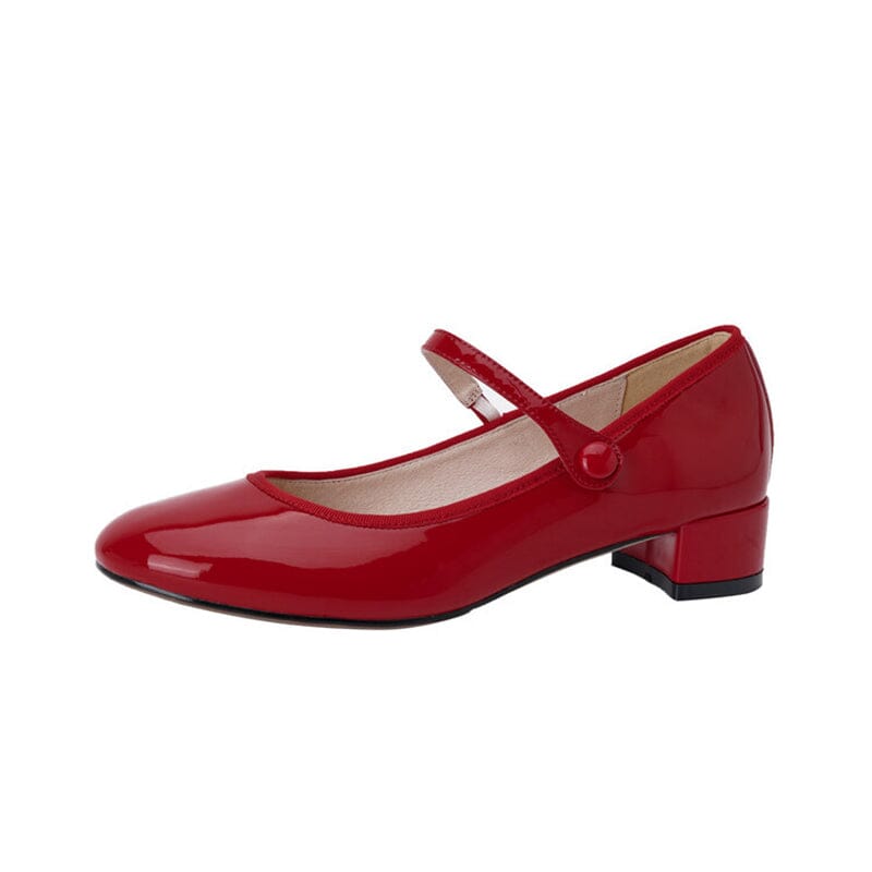 Zolena – Vintage Cow Leather Ballet Flats
