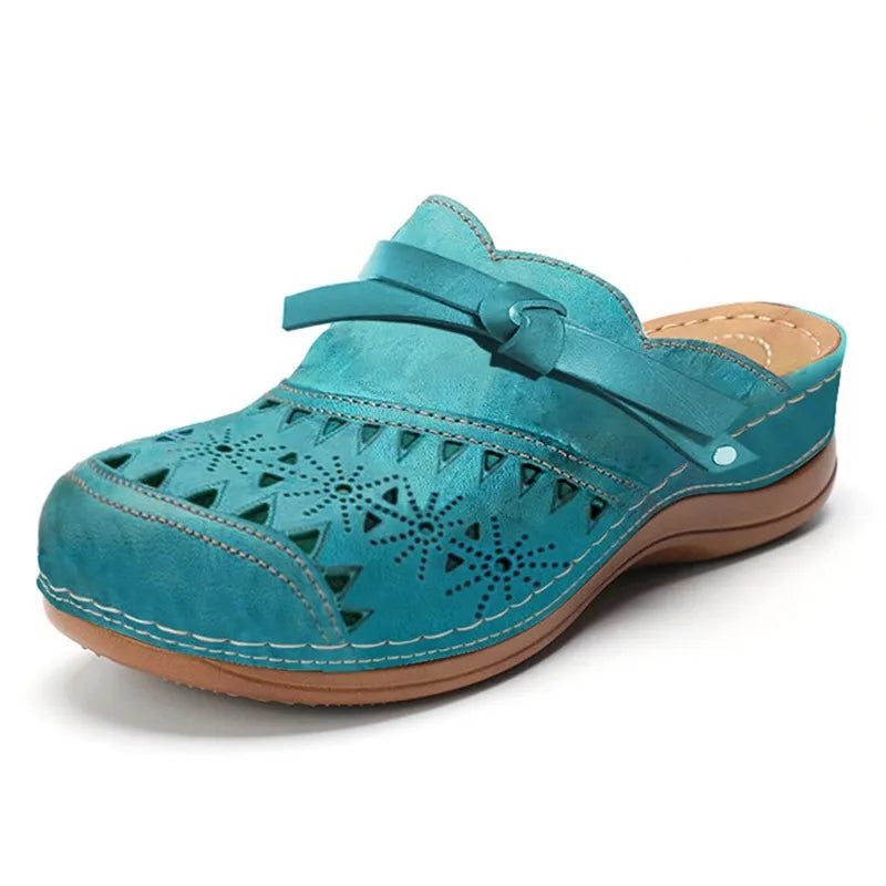Julia| Summer Perforated Clogs – Comfortable perforated design for everyday use