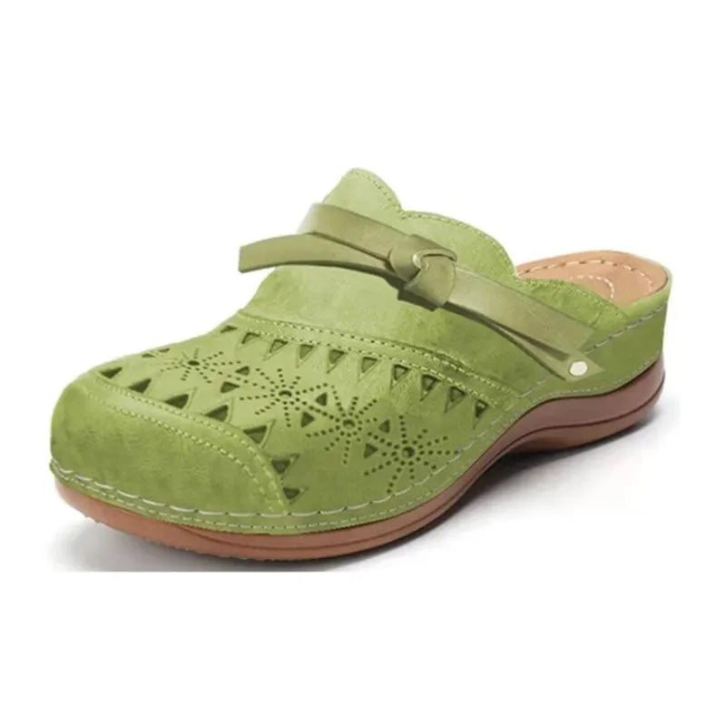 Julia| Summer Perforated Clogs – Comfortable perforated design for everyday use