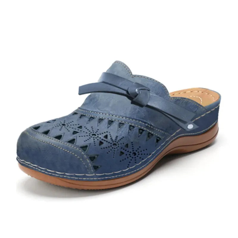 Julia| Summer Perforated Clogs – Comfortable perforated design for everyday use