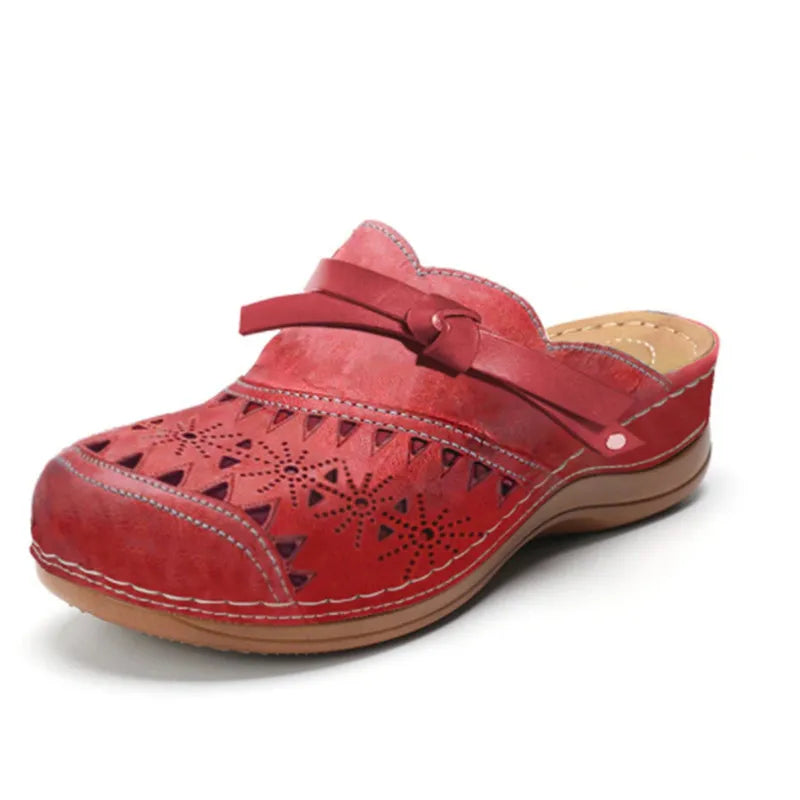Julia| Summer Perforated Clogs – Comfortable perforated design for everyday use