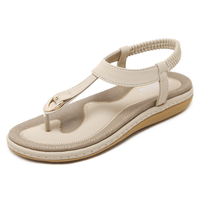 Julia | Comfortable Summer T-Strap Sandals